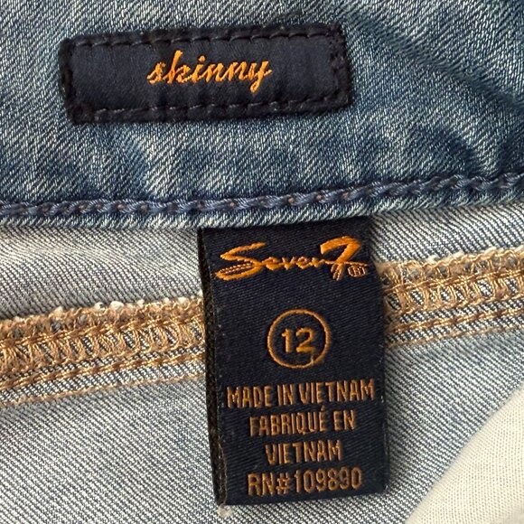 Seven7 Skinny Capri Jeans – Size 12 - Picture 14 of 15